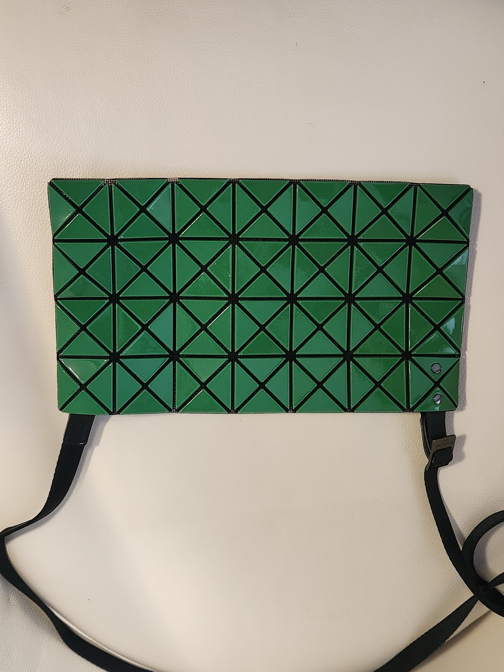 BAO BAO Issey Miyake Green Lucent Crossbody Bag - Picture 2 of 5
